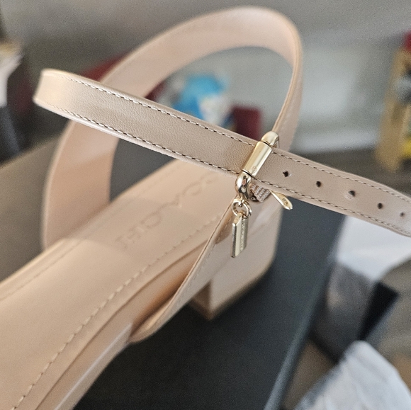 Coach leather strappy sandals - Picture 2 of 5